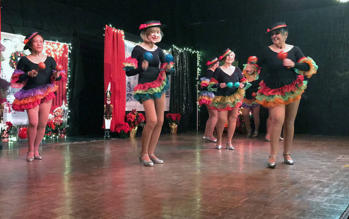 Robin Hebrock/Pahrump Valley Times Adding a Mexican flare to the Christmas benefit show was a d ...