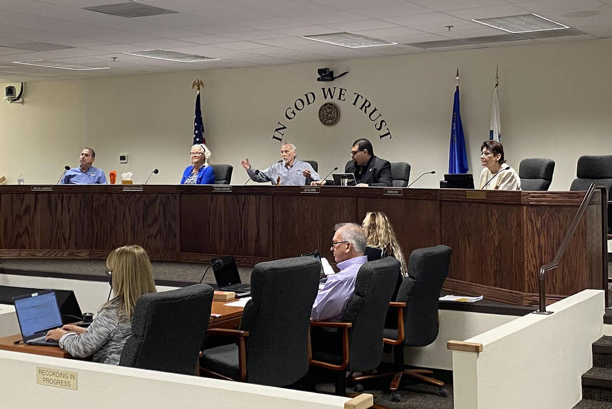 Special to the Pahrump Valley Times The Nye County Commission voted 5-0 to appoint former Nevad ...