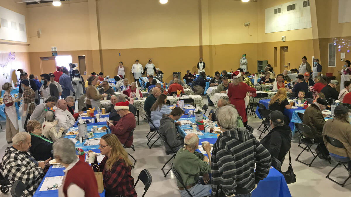 Robin Hebrock/Pahrump Valley Times The entire community was invited to celebrate the season tog ...