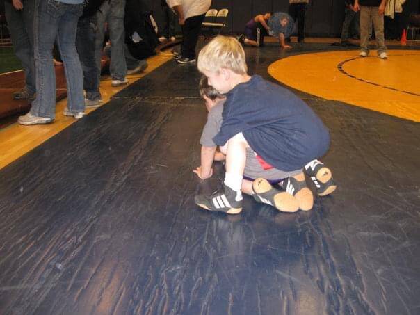 Special to Pahrump Valley Times Cole Venturo (top) began wrestling when he was a young kid. He ...