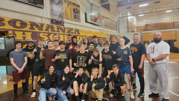 Pahrump Valley Athletics/Special to Pahrump Valley Times The Pahrump Valley Trojans finished in ...