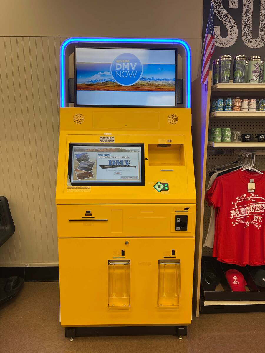 DMV adds kiosk at Pahrump Albertsons Pahrump Valley Times