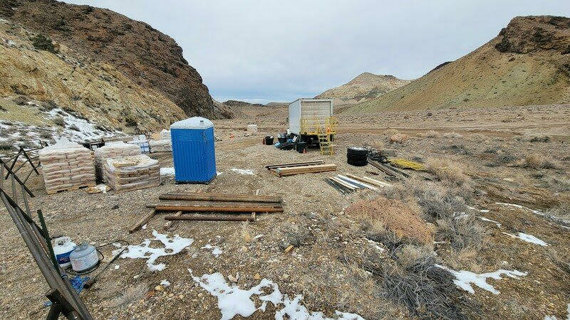 Patrick Donnelly/Center for Biological Diversity Laydown area for drilling operations within Ti ...