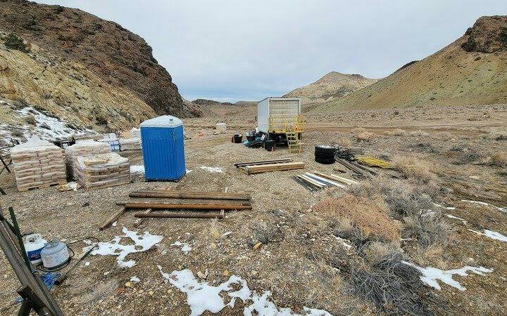 Patrick Donnelly/Center for Biological Diversity Laydown area for drilling operations within Ti ...