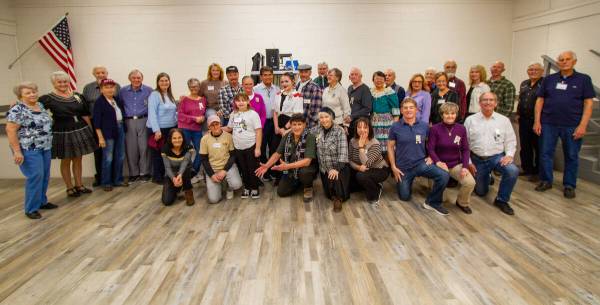 John Clausen/Special to the Pahrump Valley Times The Desert Squares offered free square-dancing ...