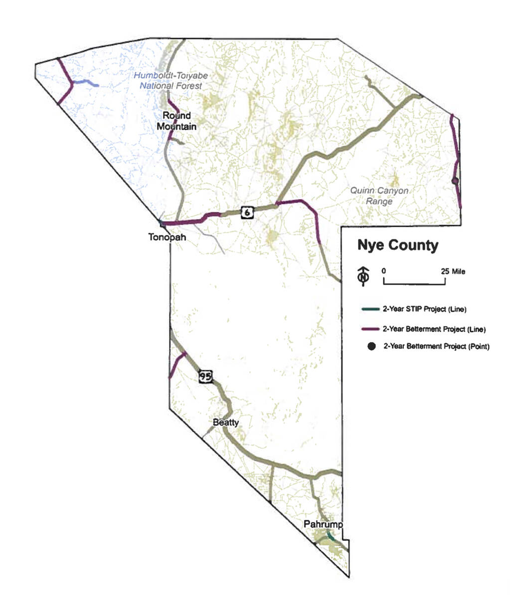 Special to the Pahrump Valley Times Nye County, the third largest county in the U.S., contains ...