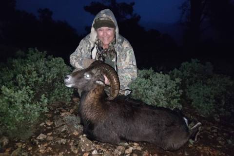 Special to the Pahrump Valley Times An avid hunter and a crack shot, Debra Strickland fulfilled ...