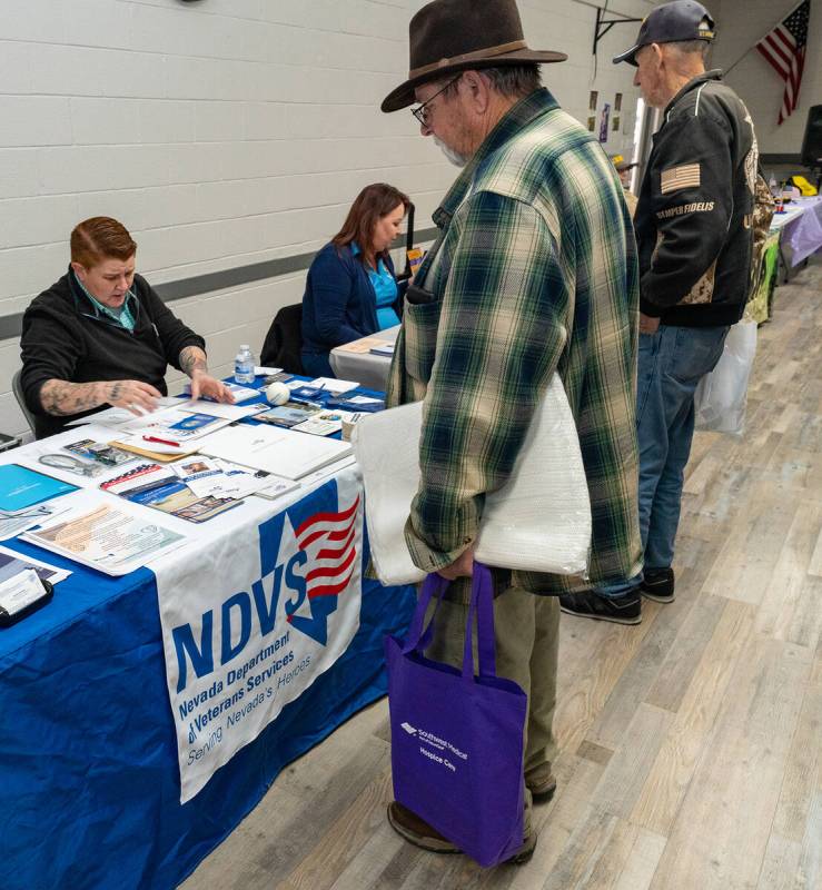 John Clausen/Pahrump Valley Times The 6th Annual Veterans Extravaganza took place Friday, March ...