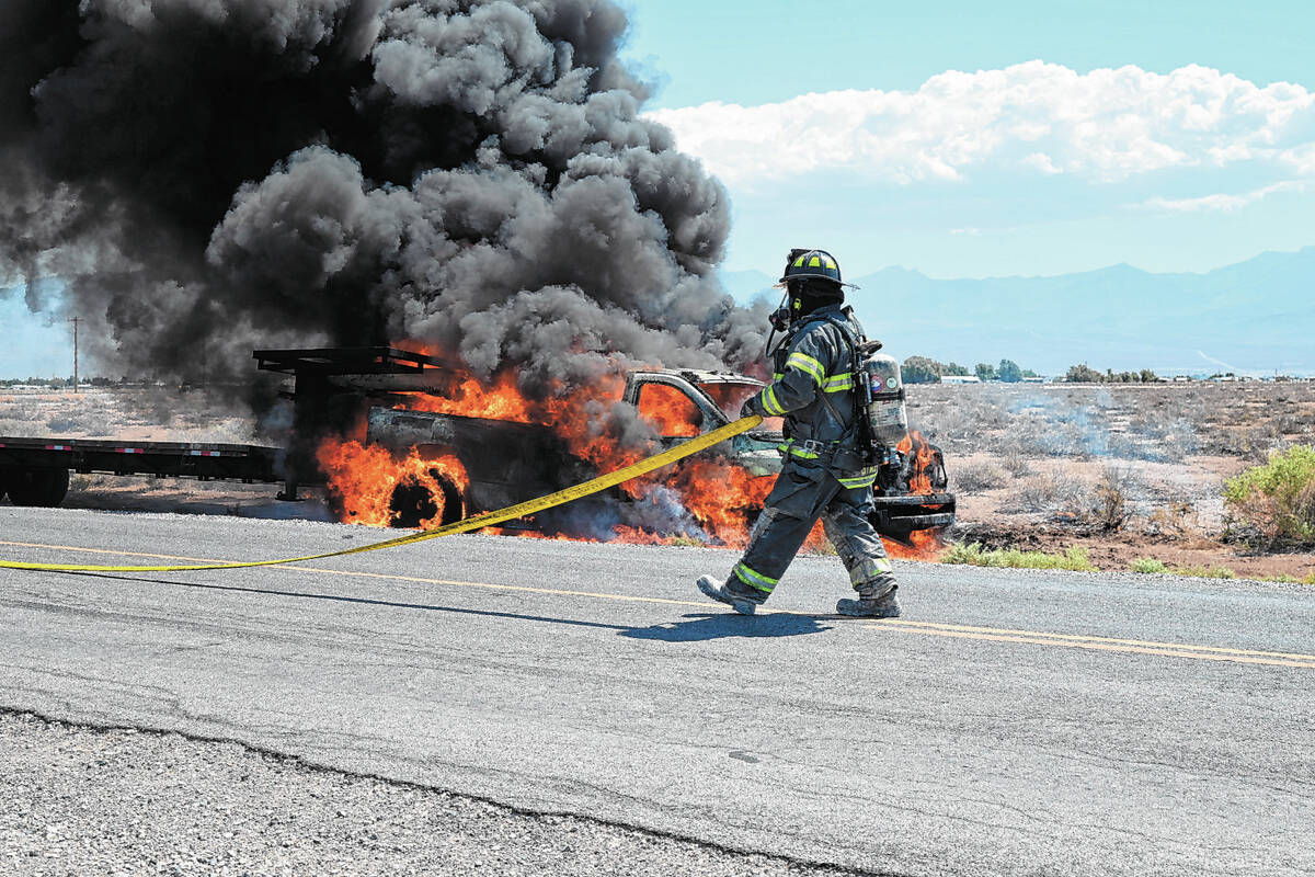 (Special to the Pahrump Valley Times) On June 28, 2022 at approximately 10:36 a.m., crews were ...