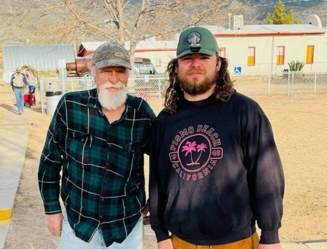 Special to Pahrump Valley Times Lawrence Workman (left) and Cole Hammond (right) took 1st place ...