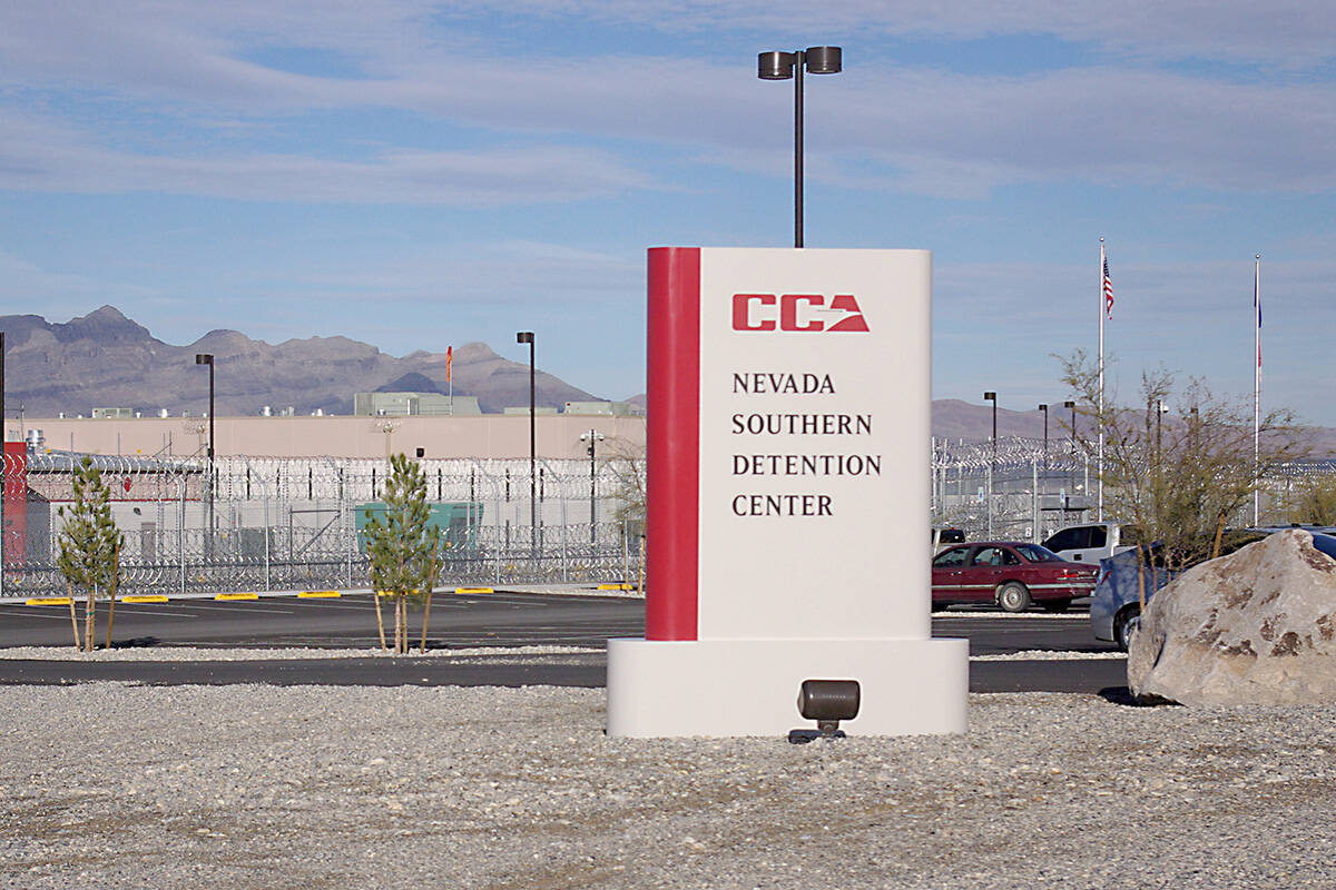 Southern Nevada Detention Center (Las Vegas Review-Journal/File)