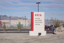 Southern Nevada Detention Center (Las Vegas Review-Journal/File)