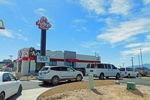 Robin Hebrock/Pahrump Valley Times Arby's has officially brought the meats to the Pahrump Valle ...