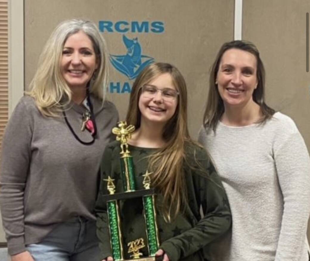 Special to the Pahrump Valley Times Jaycie Hayes, a sixth-grader at Rosemary Clarke Middle Scho ...