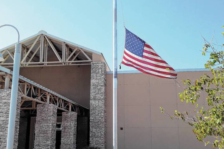 (Selwyn Harris/Pahrump Valley Times) The Pahrump Community Library board on Monday interviewed ...