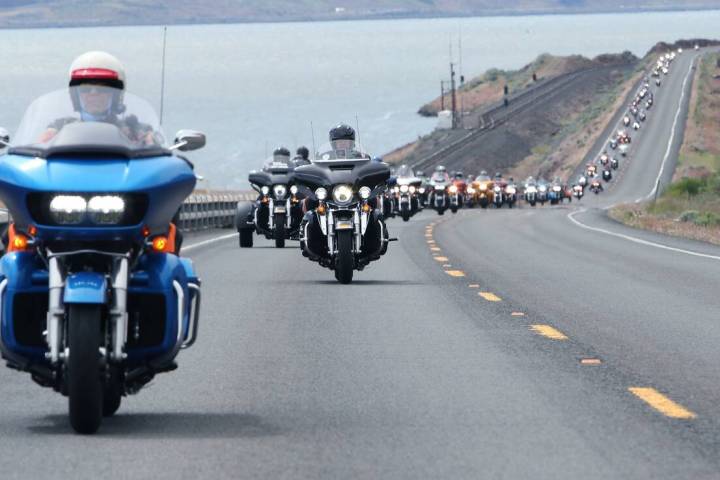 Kevin Kane Photography/Special to Pahrump Valley Times Kyle Petty (left) and the other riders d ...