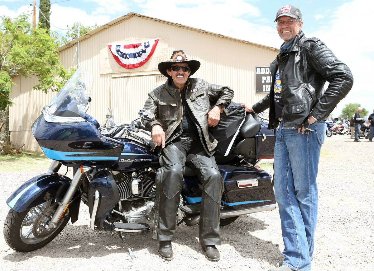 Kevin Kane Photography/Special to Pahrump Valley Times Richard Petty (left) and Kyle Petty (rig ...