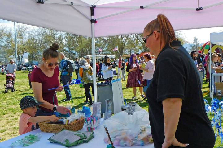 Robin Hebrock/Pahrump Valley Times The Community Easter Picnic took place Saturday, April 8 at ...