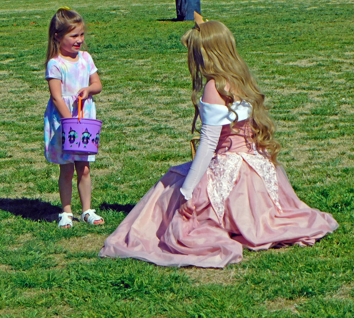Robin Hebrock/Pahrump Valley Times Roaming through Petrack Park for the Community Easter Picnic ...