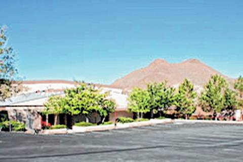 Nye County School District Pre-fabricated elements of the new Tonopah Elementary school could b ...