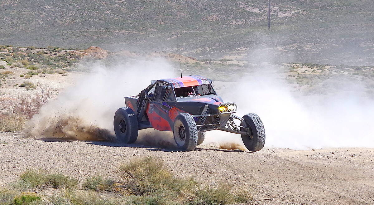 Marcus Prazniak/Pahrump Valley Times Peter Hajas finished 25 out of 85 drivers in the B group o ...