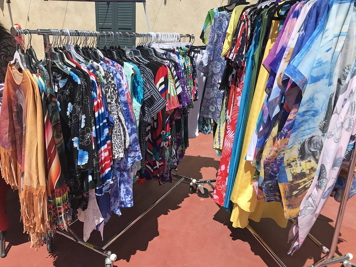 Robin Hebrock/Pahrump Valley Times Sunflower Fashions, apparel providers for the Spring Fashion ...