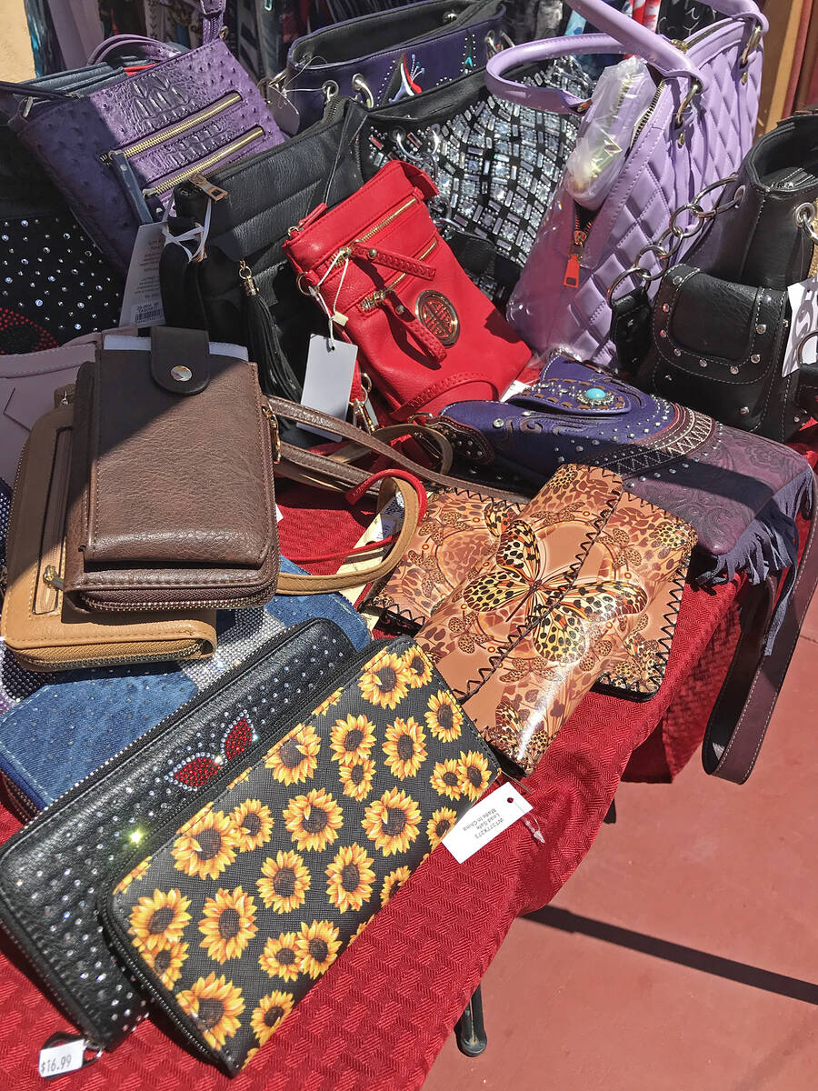 Robin Hebrock/Pahrump Valley Times Outfits need accessories and Sunflower Fashions has plenty, ...