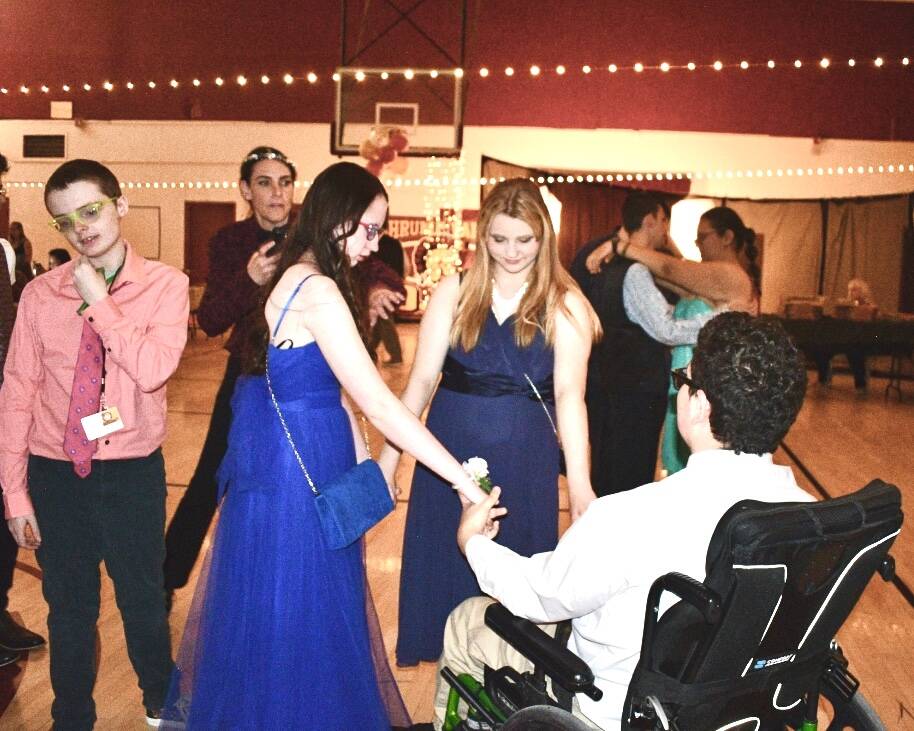 Special to the Pahrump Valley Times Pahrump Valley High hosted its first prom for students with ...