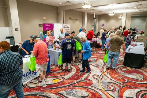 John Clausen/Pahrump Valley Times The Veterans Festival took place May 27 at the Pahrump Nugget ...