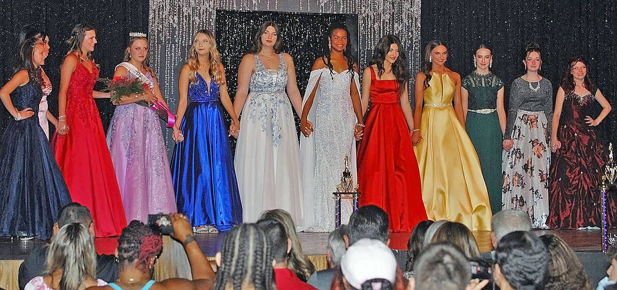 Horace Langford Jr./Pahrump Valley Time The Miss Pahrump Pageant had 12 lovely young ladies com ...