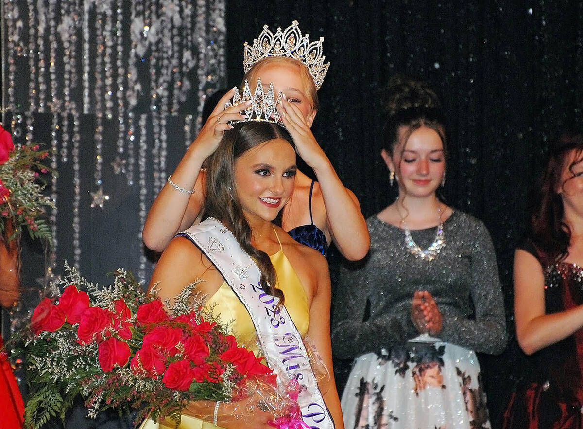 Horace Langford Jr./Pahrump Valley Times Tayela Brown is pictured during the crowning ceremony ...