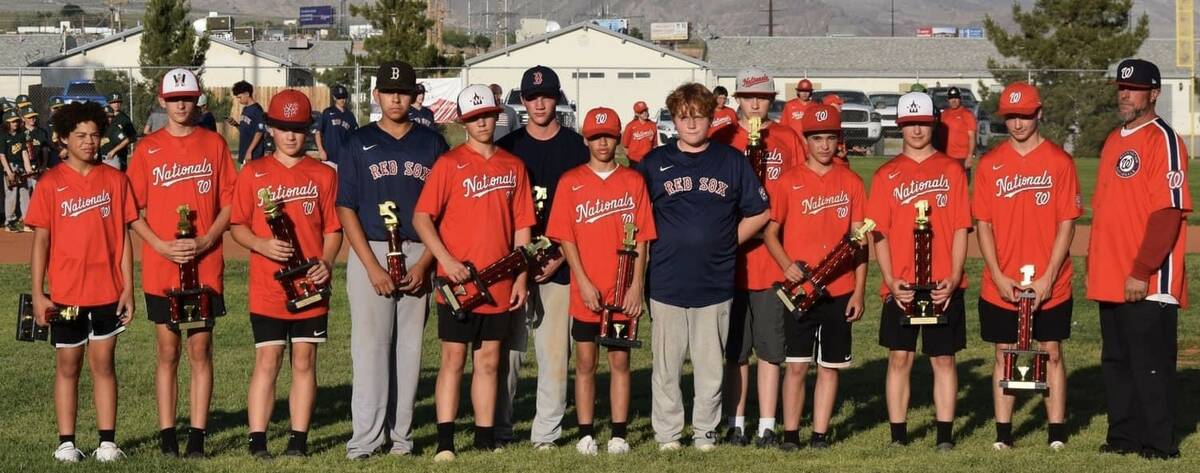 Special to the Pahrump Valley Times The Pahrump Valley Junior All-Stars baseball team will be p ...