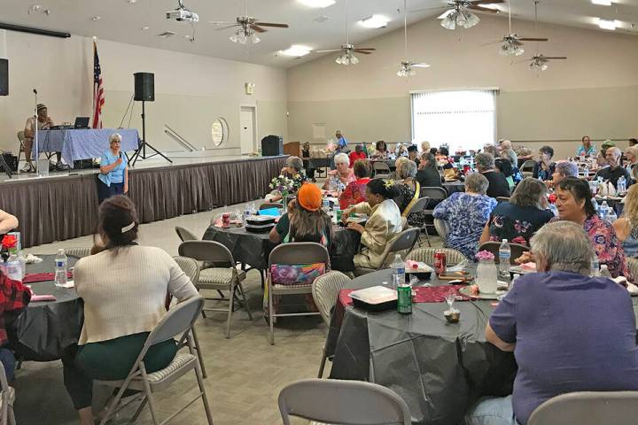 Robin Hebrock/Pahrump Valley Times The Inaugural Helen Keller Days took place inside the Artesi ...