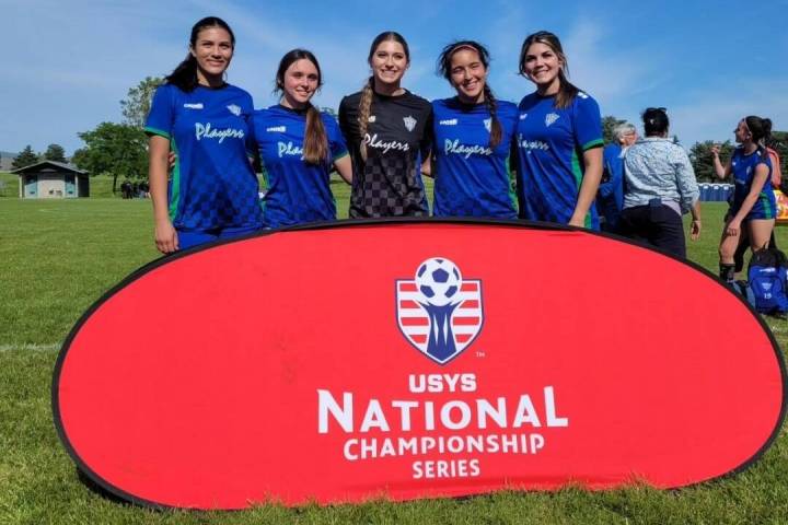 Danny Coleman/Special to Pahrump Valley Times The 05 Elite Girls SC based in Las Vegas took 3rd ...