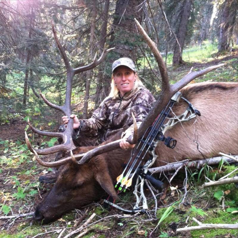 Special to the Pahrump Valley Times A well-aimed arrow by Lanny resulted in her getting a huge ...