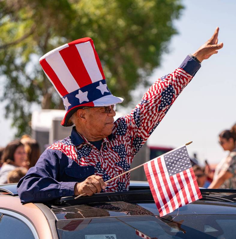 John Clausen/Pahrump Valley Times Dr. Tom Waters, a veterans of the U.S. Air Force, was chosen ...