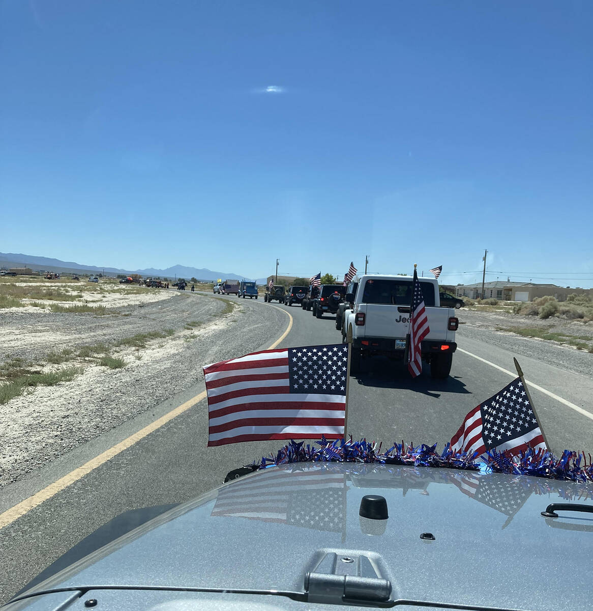 Special to the Pahrump Valley Times The Pahrump Valley 4-Wheelers group is shown participating ...