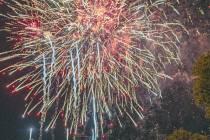 John Clausen/Pahrump Valley Times The town of Pahrump's 2023 Independence Day Fireworks Show to ...
