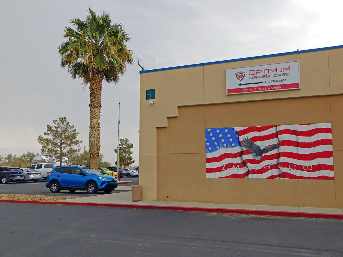 Robin Hebrock/Pahrump Valley Times OptimuM Urgent Care will operate out of what was once the Pa ...