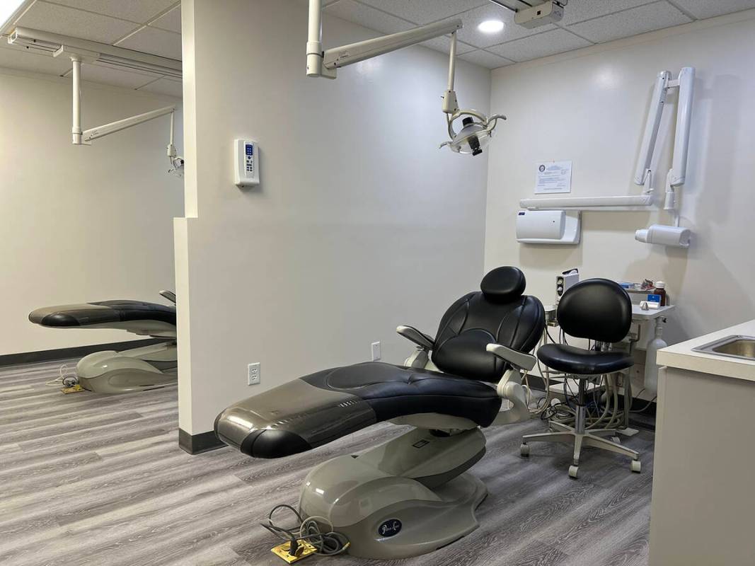 Special to the Tonopah Times This photo shows two of the dental chairs inside the Tonopah Denta ...