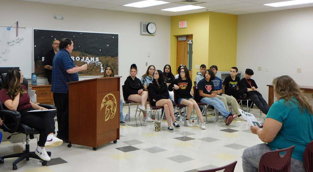 Robin Hebrock/Pahrump Valley Times The 2023 Step Program Graduation took place July 13 with 13 ...