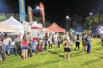 Robin Hebrock/Pahrump Valley Times The Pahrump Fall Festival always attracts large crowds and v ...