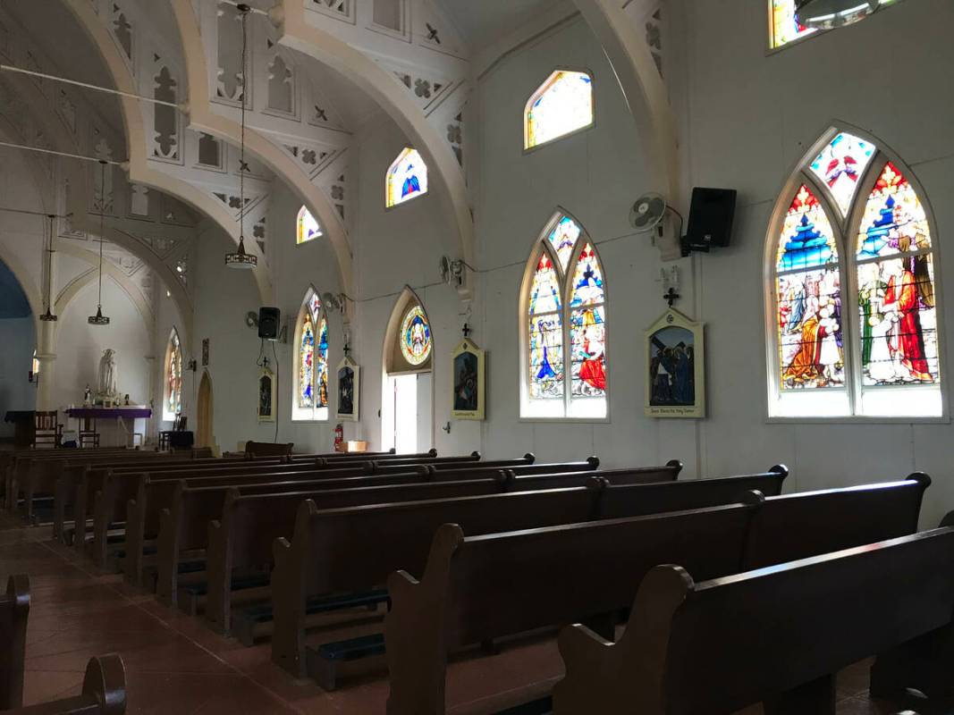 Special to the Pahrump Valley Times The school attached to Maria Lanakila Catholic Church, loca ...