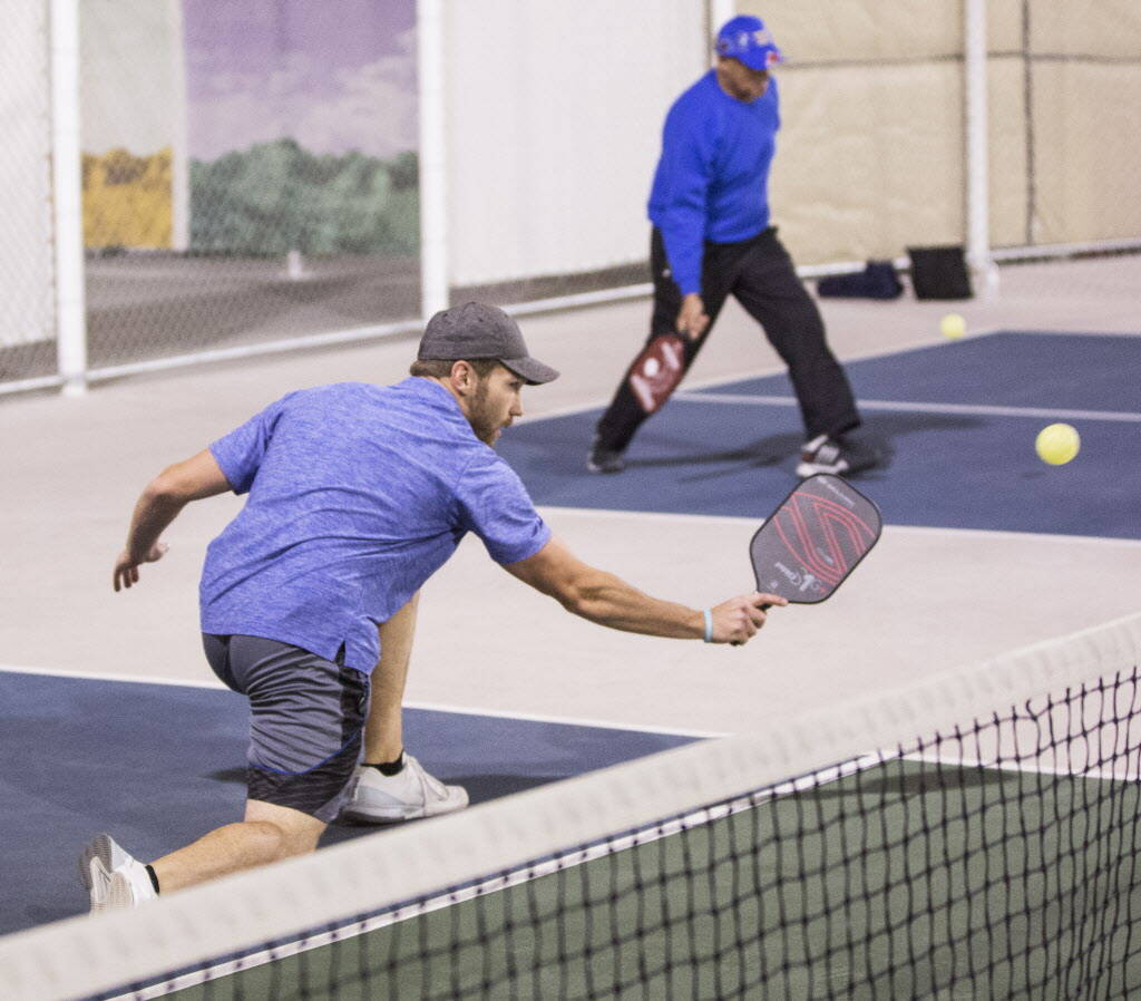 Benjamin Hager/Las Vegas Review-Journal Pickleball has become a very popular sport in the last ...