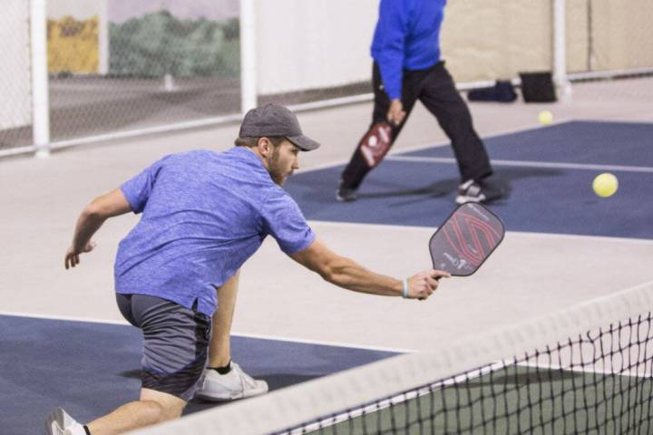 Benjamin Hager/Las Vegas Review-Journal Pickleball has become a very popular sport in the last ...