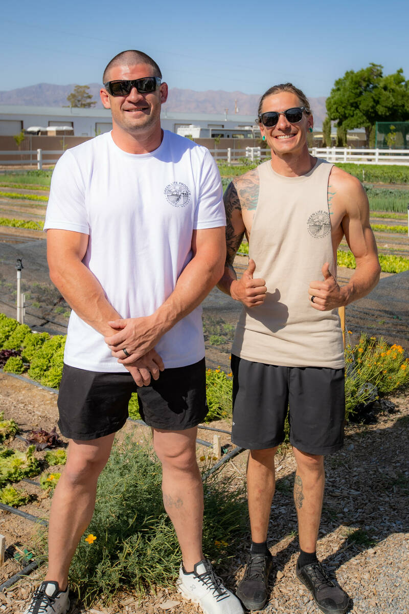 Steven Cantwell and Bradley Thurmond of Green Life Produce