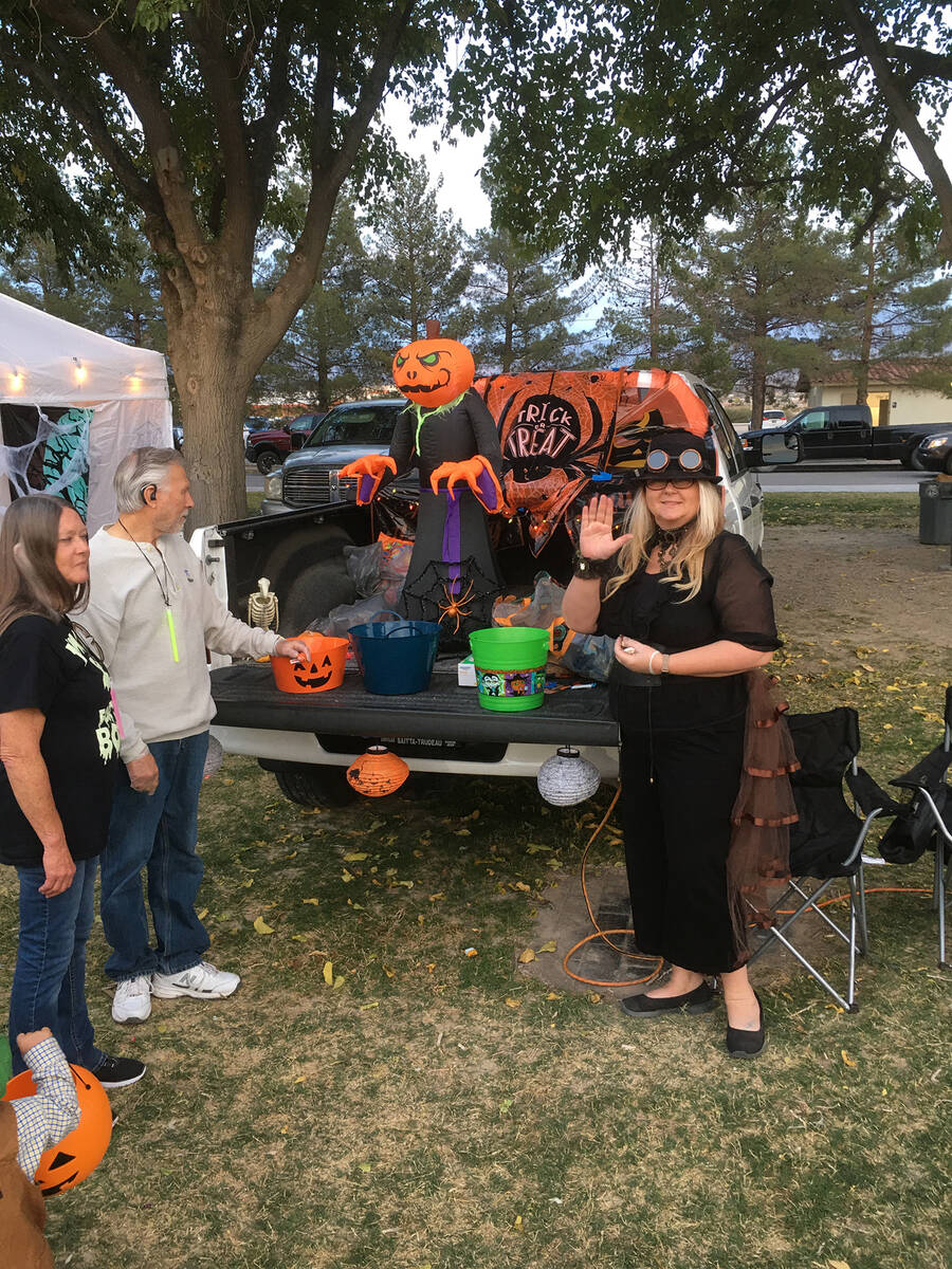 Special to the Pahrump Valley Times Taken at a previous Halloween Spooktacular, this photo show ...