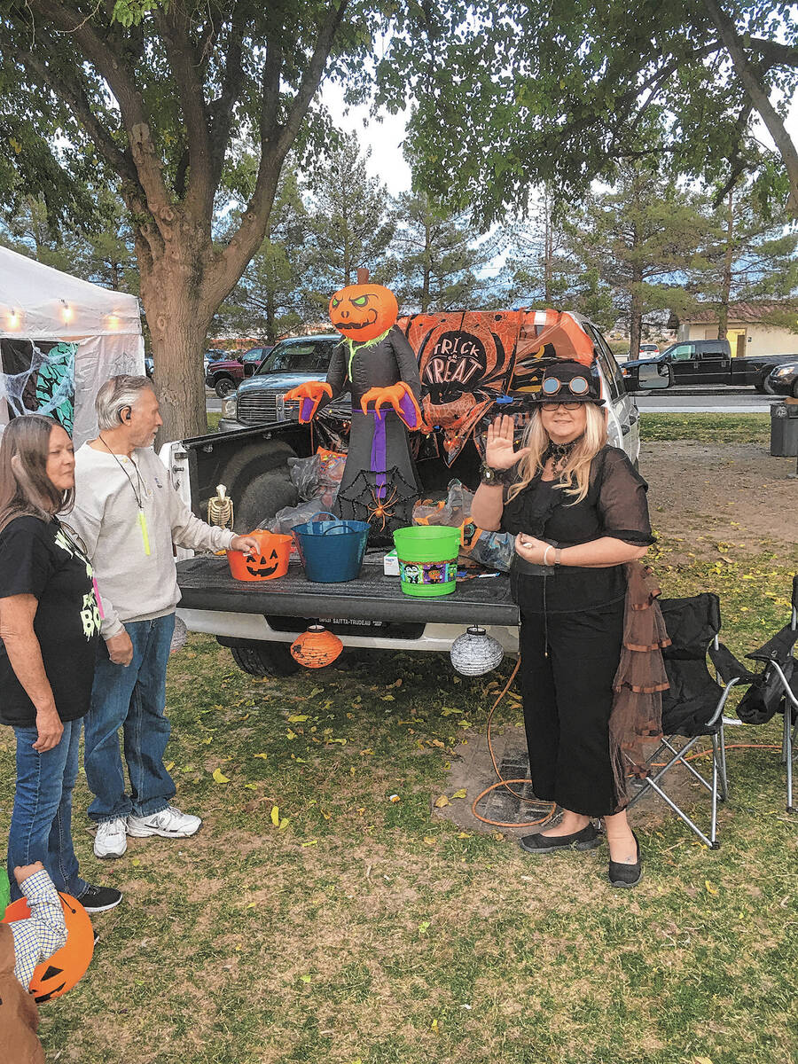 Special to the Pahrump Valley Times Taken at a previous Halloween Spooktacular, thi ...