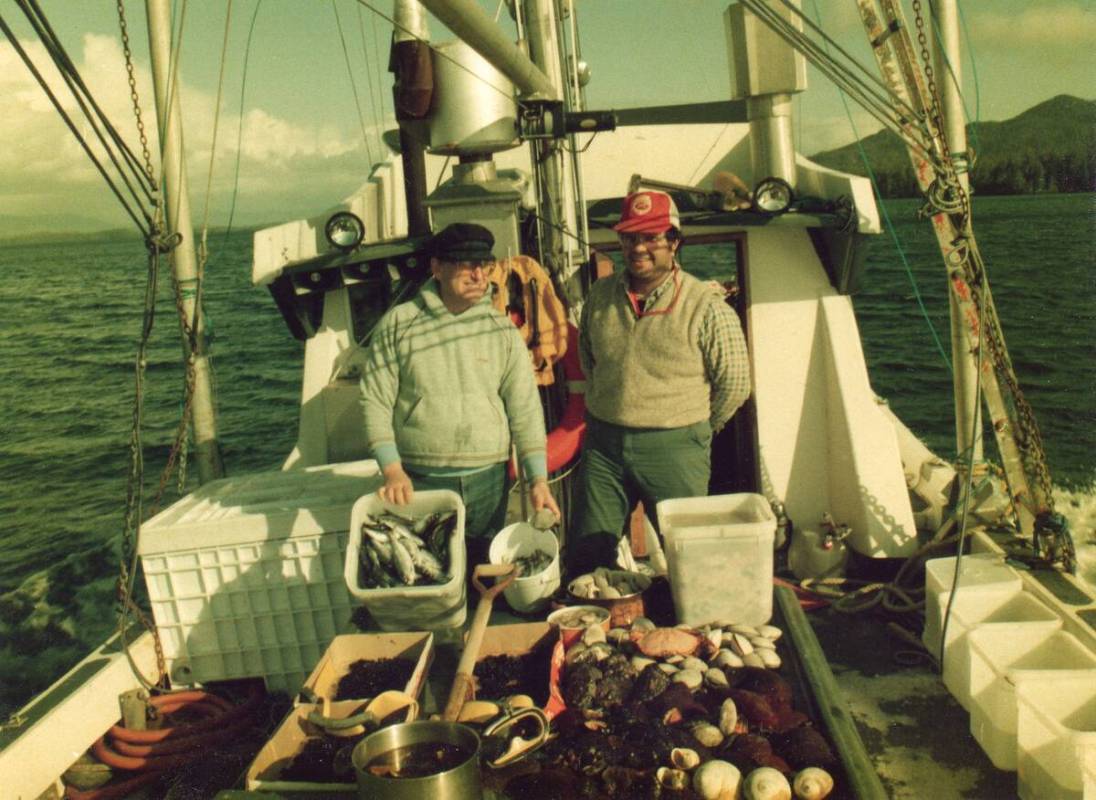 Special to the Times-Bonanza A good day of fishing yields plenty food to share with the villagers.