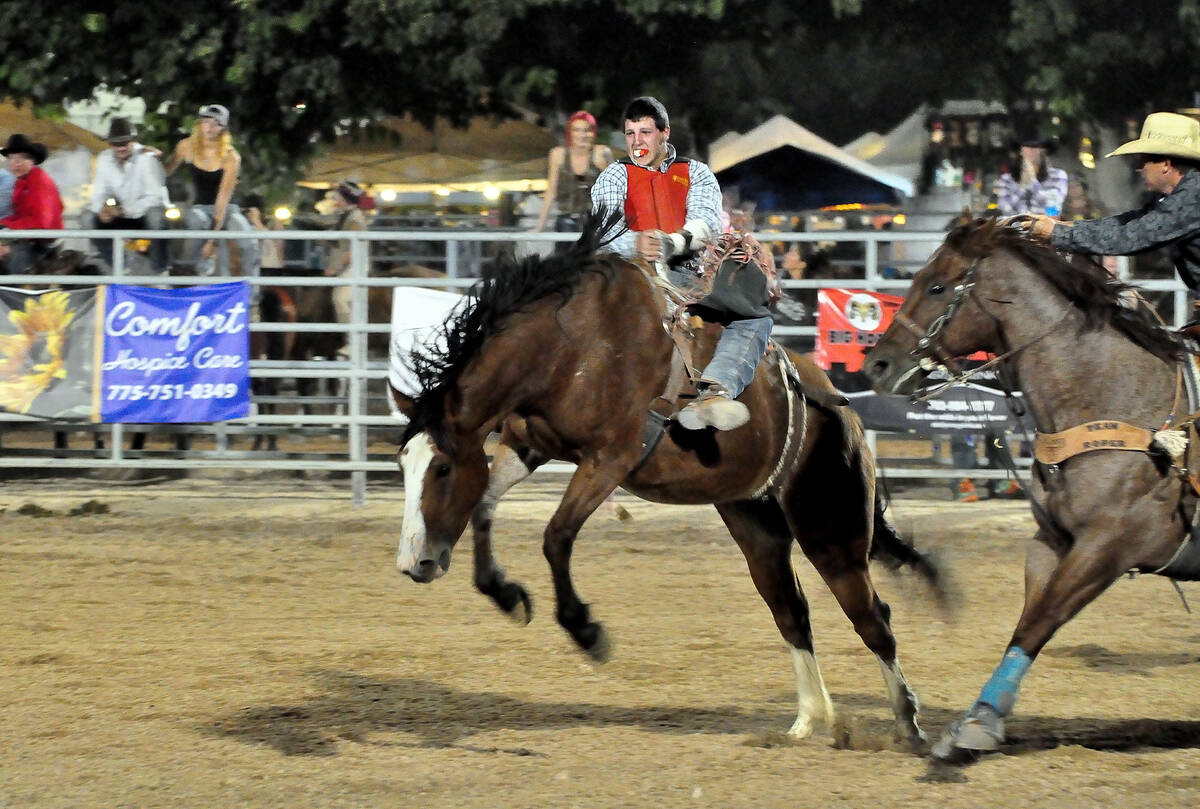 Horace Langford Jr./Pahrump Valley Times Tickets for the rodeo which accompanies the Pahrump Fa ...